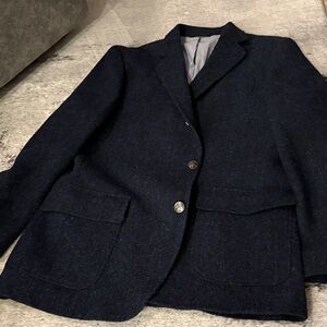 Classic Navy Blazer wool blazer